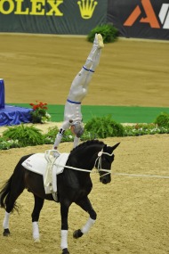 Patric Looser (SUI) riding Record RS von der Wintermuhle - ©Kit Houghton / FEI